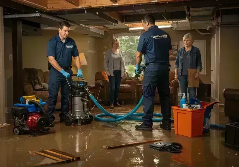 Basement Water Extraction and Removal Techniques process in Brooks, KY